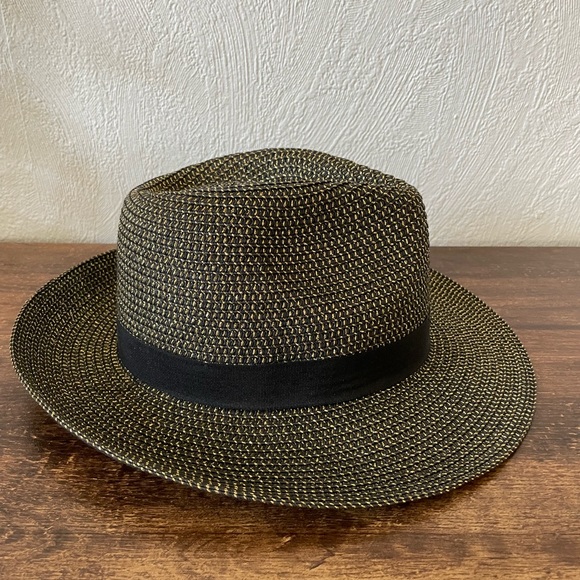 New Boho festival hat 22” small medium sparkle tweed metallic - Picture 3 of 7